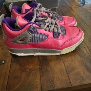 Grade school Jordan’s Pink and Purple